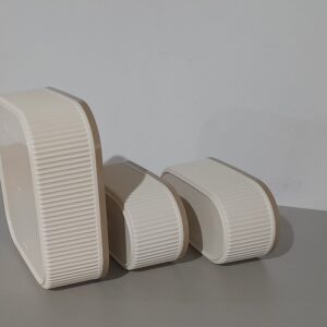 Σετ 3 Δοχείων Φύλαξης & Σερβιρίσματος "Linear Comfort"